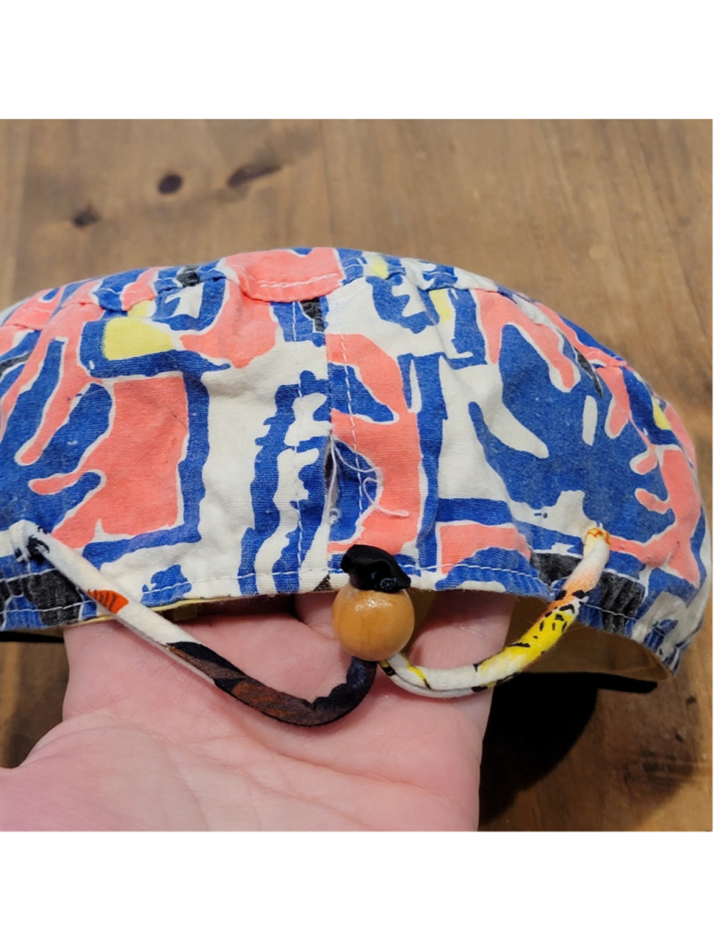 Vintage Bula 90s Lake River Floating Hat One Size Foam Brim Multicolor Print - Picture 11 of 11